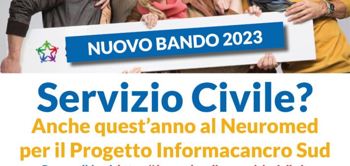 servizio civile neuromed 2023
